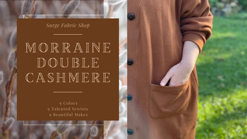 Morraine Double Cashmere Sweater | Latest Fabric Release