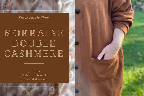 Morraine Double Cashmere Sweater | Latest Fabric Release
