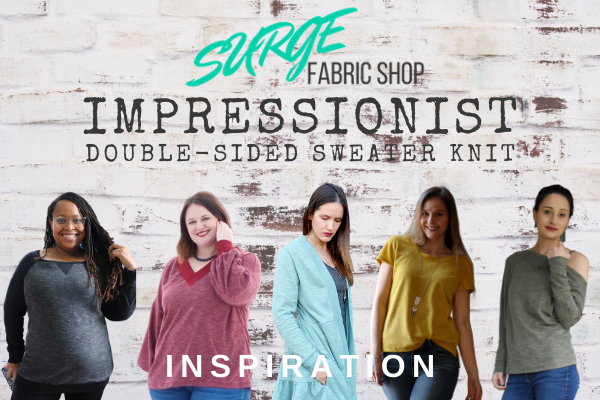 Impressionist Double-Sided Sweater Knit Inspiration