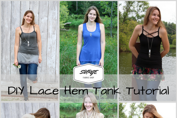 Lace Tanks for Fall Layering (A Tutorial!)