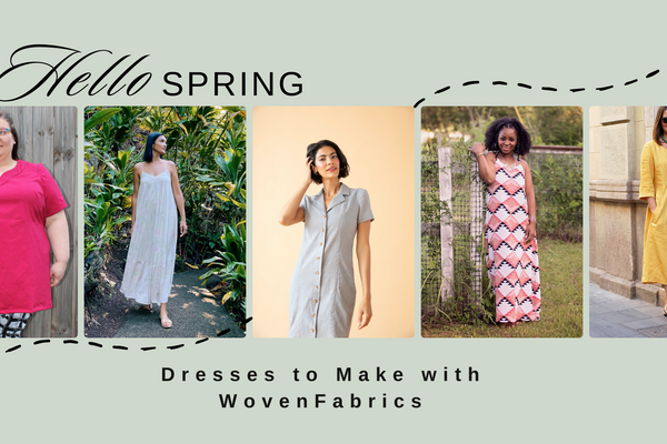 Spring Dresses to Make with Woven Fabrics