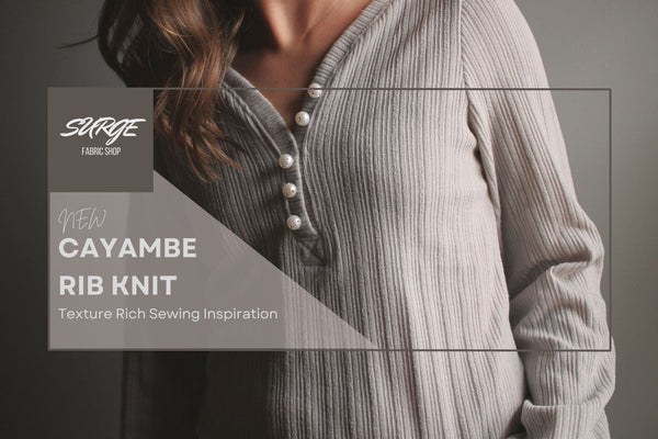 Cayambe Rib Knit | Latest Fabric Release