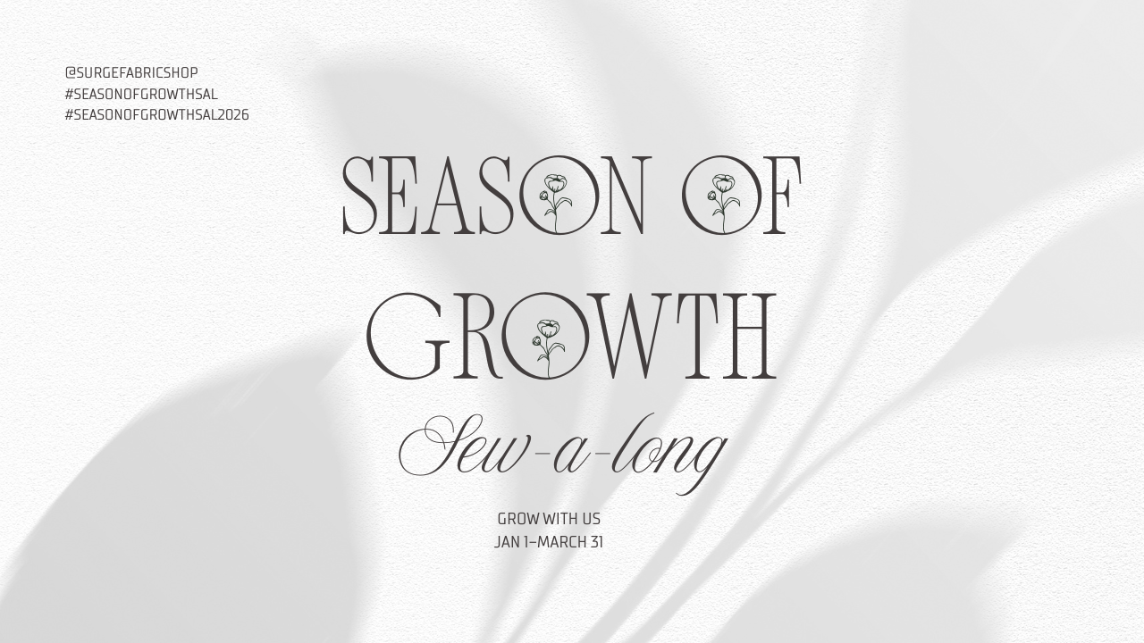 Season Of Growth: A Sew-A-Long
