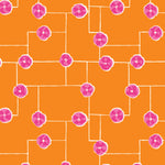 Load image into Gallery viewer, Floral Grid Rayon | Summer Sun | Cloud9
