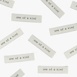 Load image into Gallery viewer, "One Of A Kind" Woven Labels | Pack of 6 | Kylie And The Machine
