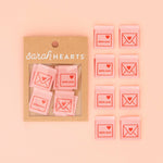 Load image into Gallery viewer, With Love Envelope Woven Labels | Pack of 8 | Sarah Hearts
