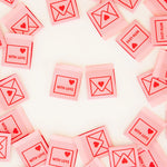 Load image into Gallery viewer, With Love Envelope Woven Labels | Pack of 8 | Sarah Hearts
