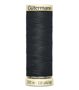 #120 Black Chrome | Gütermann Sew-All Thread 100M