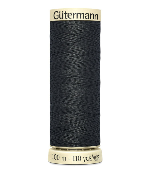 #120 Black Chrome | Gütermann Sew-All Thread 100M