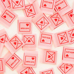 Load image into Gallery viewer, With Love Envelope Woven Labels | Pack of 8 | Sarah Hearts
