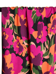 Load image into Gallery viewer, Fuchsia Floral Rayon Viscose | Atelier Jupe | By The Half Yard