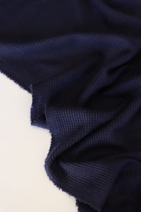 Navy Thermal Sweater Knit