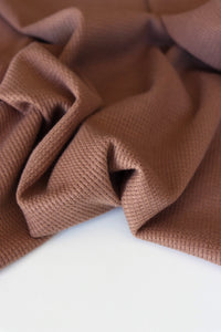 3YD PRECUT; Espresso Thermal Sweater Knit