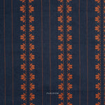Load image into Gallery viewer, Deco Stripe in Navy/Spice | Fine &amp; Dandy | Fableism Supply Co
