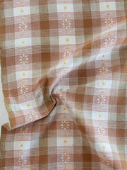 Load image into Gallery viewer, Daisy Plaid in Rose Gold | Golden Hour | Fableism Supply Co