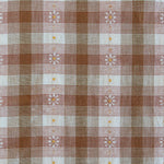 Load image into Gallery viewer, Daisy Plaid in Rose Gold | Golden Hour | Fableism Supply Co
