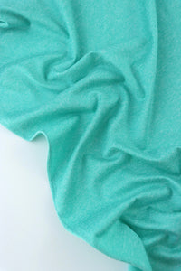Mint Athletic Brushed Poly Jersey 125GSM