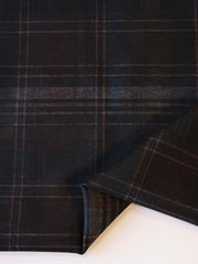 Load image into Gallery viewer, Mahogany Madras Plaid Premium Ponte Print