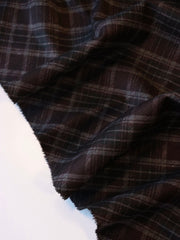 Load image into Gallery viewer, Burgundy Bias Madras Plaid Premium Ponte Print