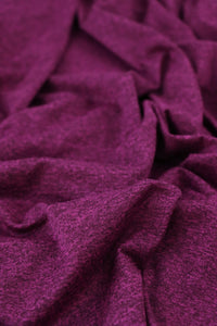 Magenta Athletic Brushed Poly Jersey 125GSM