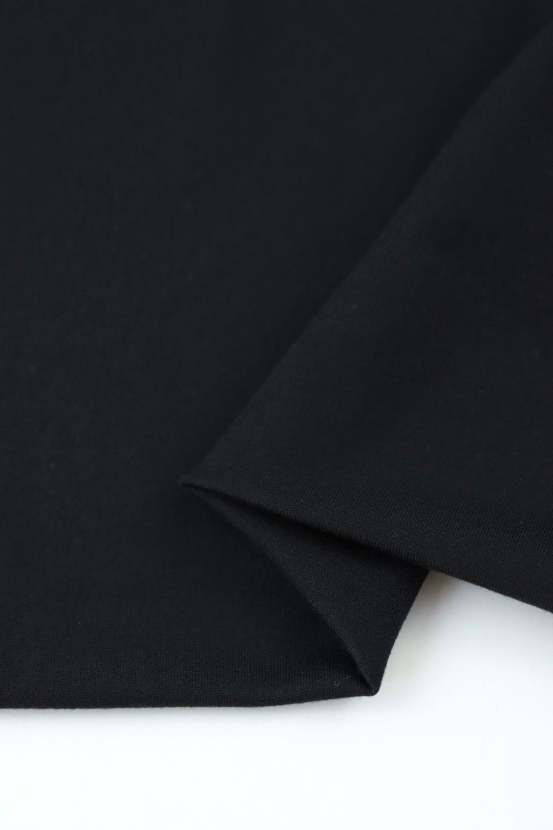 Black Dricloth Microfiber Jersey Fabric Athletic Polyester Spandex 60 Wide  Stretch Sold BTY 