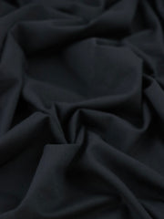 Load image into Gallery viewer, Black Athletic Brushed Poly Jersey 125GSM
