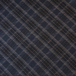 Load image into Gallery viewer, Navy Bias Madras Plaid Premium Ponte Print
