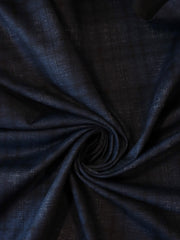 Load image into Gallery viewer, Navy Distressed Plaid Premium Ponte Print