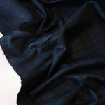 Load image into Gallery viewer, Navy Distressed Plaid Premium Ponte Print
