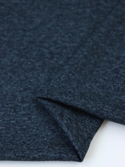 Load image into Gallery viewer, Midnight Blue Athletic Brushed Poly Jersey 125GSM
