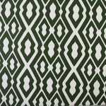 Load image into Gallery viewer, Olive &amp; Ivory Squiggle Diamonds Nylon Spandex Tricot | Designer Deadstock
