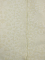 Load image into Gallery viewer, Ivory Floral Jacquard Woven | Designer Deadstock
