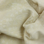 Load image into Gallery viewer, Ivory Floral Jacquard Woven | Designer Deadstock
