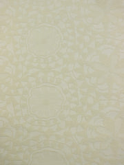 Load image into Gallery viewer, Ivory Floral Jacquard Woven | Designer Deadstock
