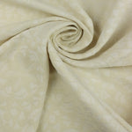 Load image into Gallery viewer, Ivory Floral Jacquard Woven | Designer Deadstock
