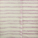 Load image into Gallery viewer, Orchid &amp; Ivory Striped Jacquard Woven | Designer Deadstock
