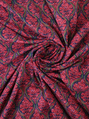 Load image into Gallery viewer, Mini Floral Lanterns Matte Nylon Spandex Tricot | Designer Deadstock
