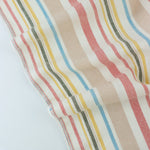 Load image into Gallery viewer, Coral &amp; Sand Beach Stripe Linen Rayon
