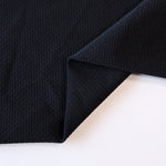 Load image into Gallery viewer, Black Italian Textured Nylon Spandex | Designer Deadstock
