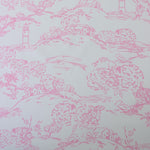 Load image into Gallery viewer, Little House on White Matte Nylon Spandex Tricot | Designer Deadstock
