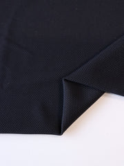 Load image into Gallery viewer, Black Italian Lightweight Microfiber Mesh Nylon Spandex | Designer Deadstock
