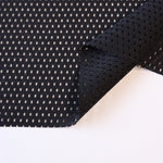 Load image into Gallery viewer, Black Italian Perforated Mesh | Designer Deadstock
