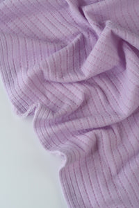 Frosty Lilac Nepal Rib Knit