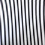 Load image into Gallery viewer, 1/4&quot; Ivory &amp; 1/8&quot; Black Vertical Stripe Nylon Spandex Tricot | Designer Deadstock
