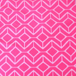 Load image into Gallery viewer, Sail Geo Pink Tonal Nylon Spandex Tricot | Designer Deadstock
