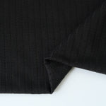 Load image into Gallery viewer, Black Nepal Rib Knit
