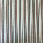 Load image into Gallery viewer, Black &amp; Taupe Soho Stripe Linen Rayon
