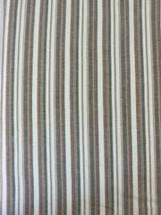 Load image into Gallery viewer, Black &amp; Taupe Soho Stripe Linen Rayon