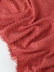 Load image into Gallery viewer, Pink Clay Nepal Rib Knit