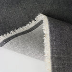 Load image into Gallery viewer, Heathered Black Cone Mills 11.5oz Stretch Denim
